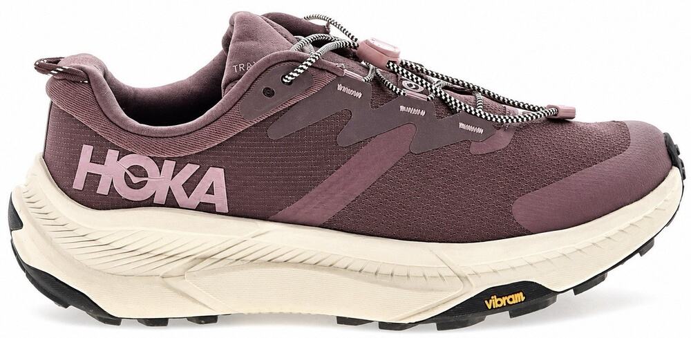 HOKA One One Transport Women’s Size 7.5 Mauve Purple Vibram Walking Hiking Shoes
